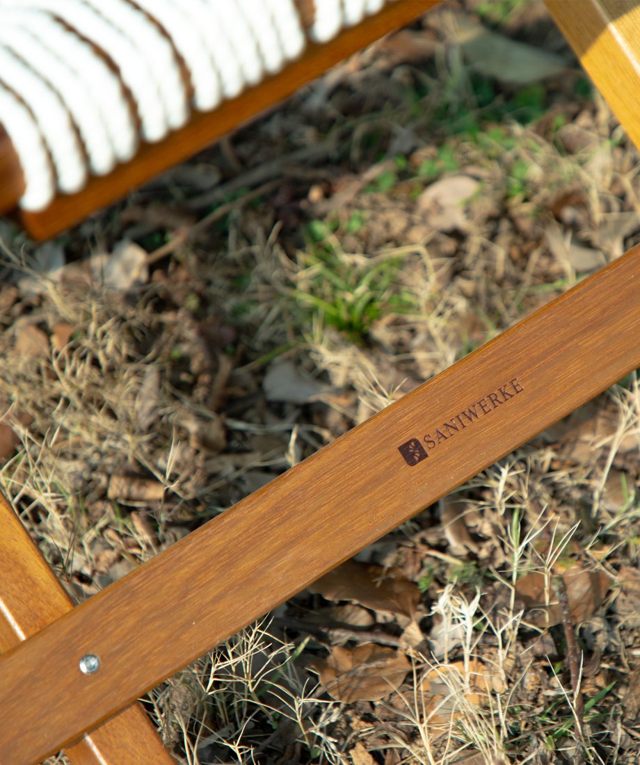 Rope Folding Footstool - Image 2