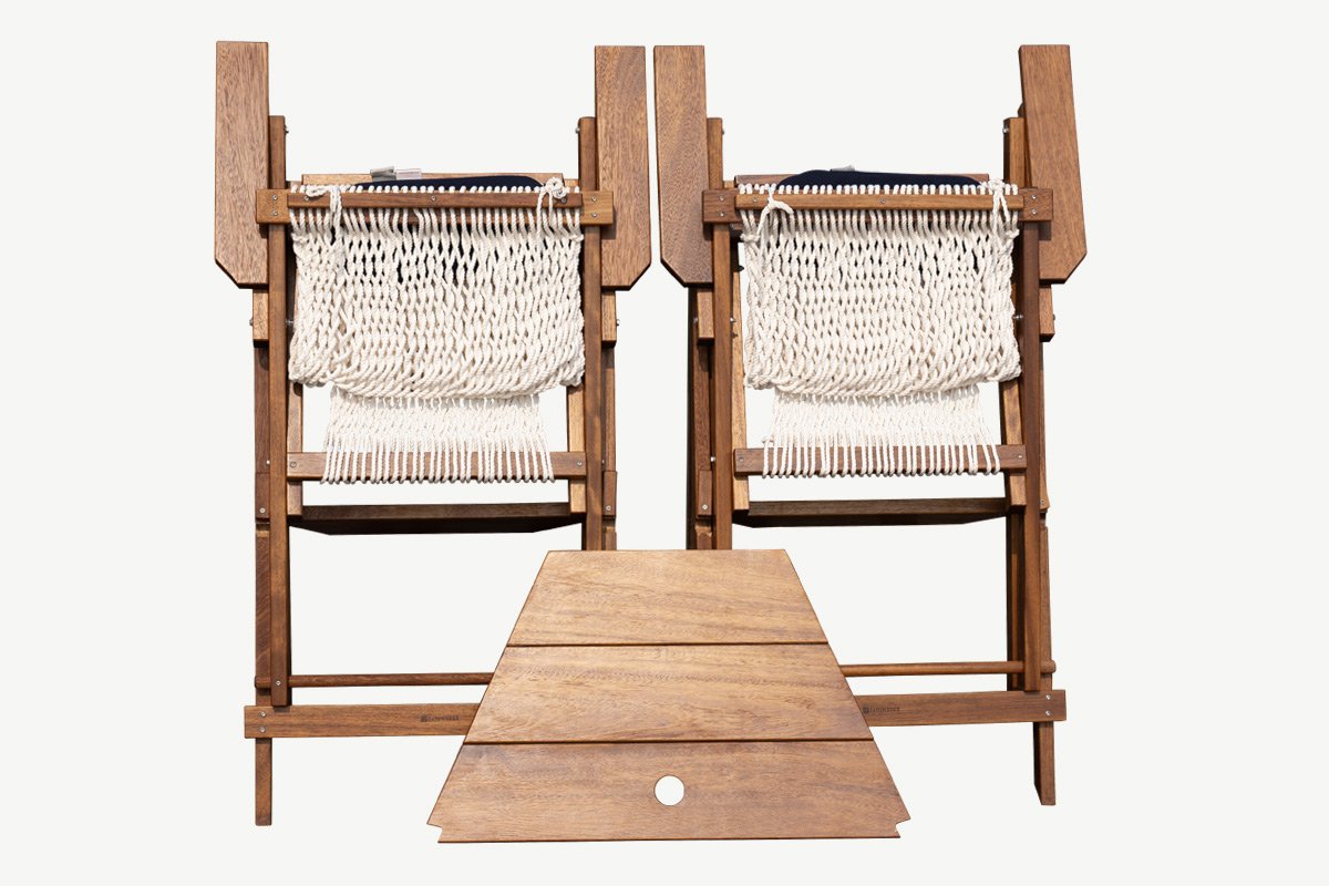 Folding barstool