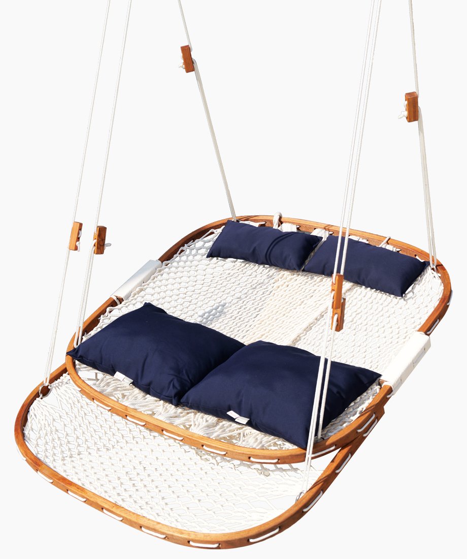 Rope Porch Swing(Canvas Navy) - Image 2