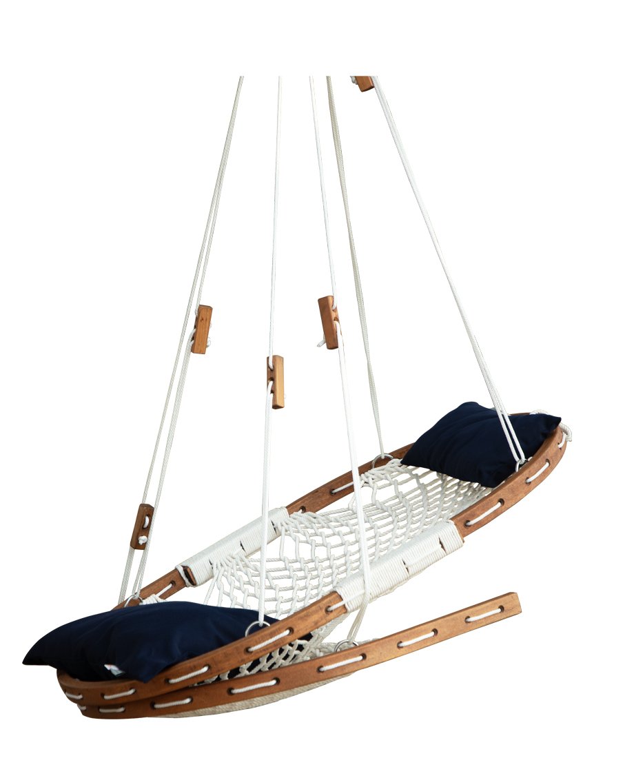 sunbrella cushion footrest summit hammock chair